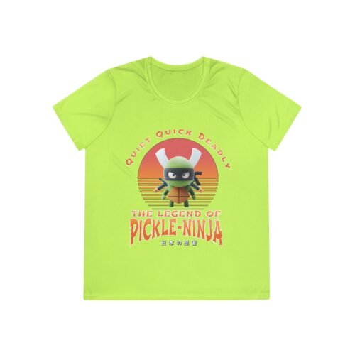 Ladies Moisture Wicking Ninja Pickleball Tee - Image 9